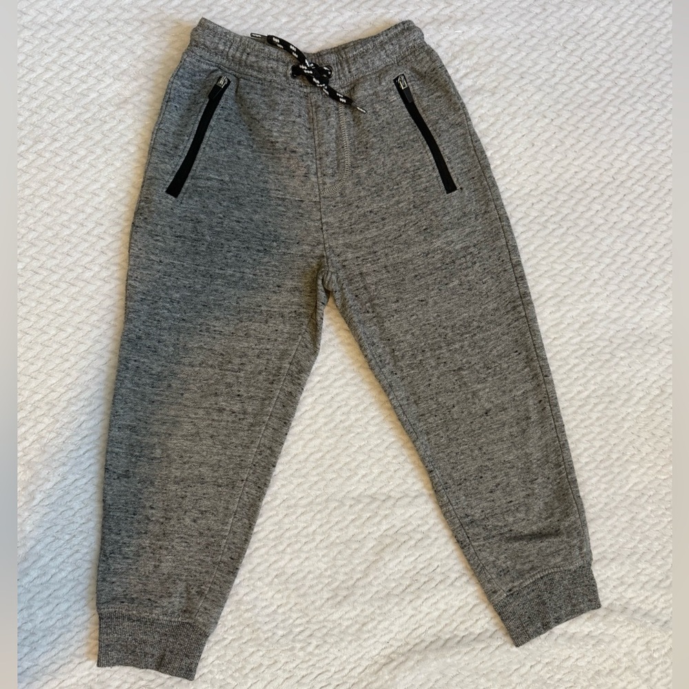 Old Navy Kids Gray Joggers with Black Accents